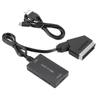 Scart To Hdmi Converter High Definition Audio Video Compatible Adapter Connector
