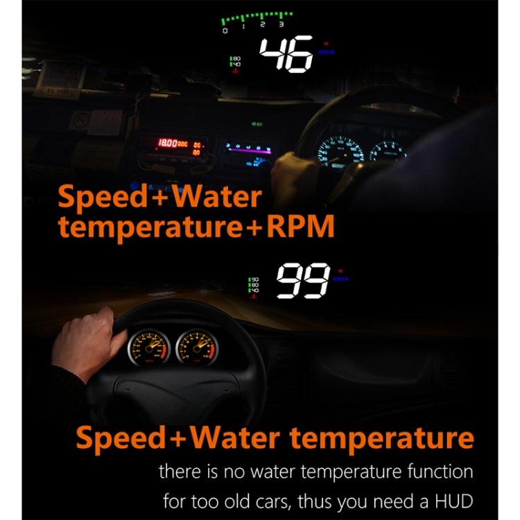 A900 OBD2 3.5 inch Car Head Up Display