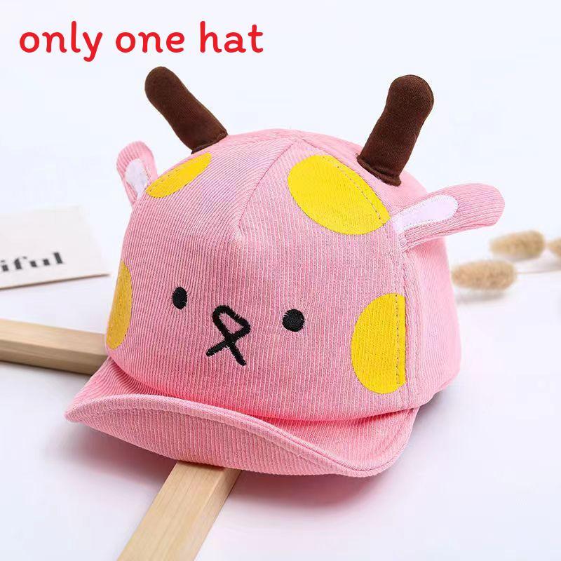 Baby Sun Hat With Cute Giraffe Cartoon Design For Sun Protection And Toddler Comfort