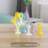 Plastic Hole-Free Anti-Collision Door Stopper with Suction for Bathroom
