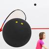 1Pc Double Yellow Point Squash Balls Rubber Squash Racquet Balls Squash Speed Training For Double Yellow Dots Squash Ball