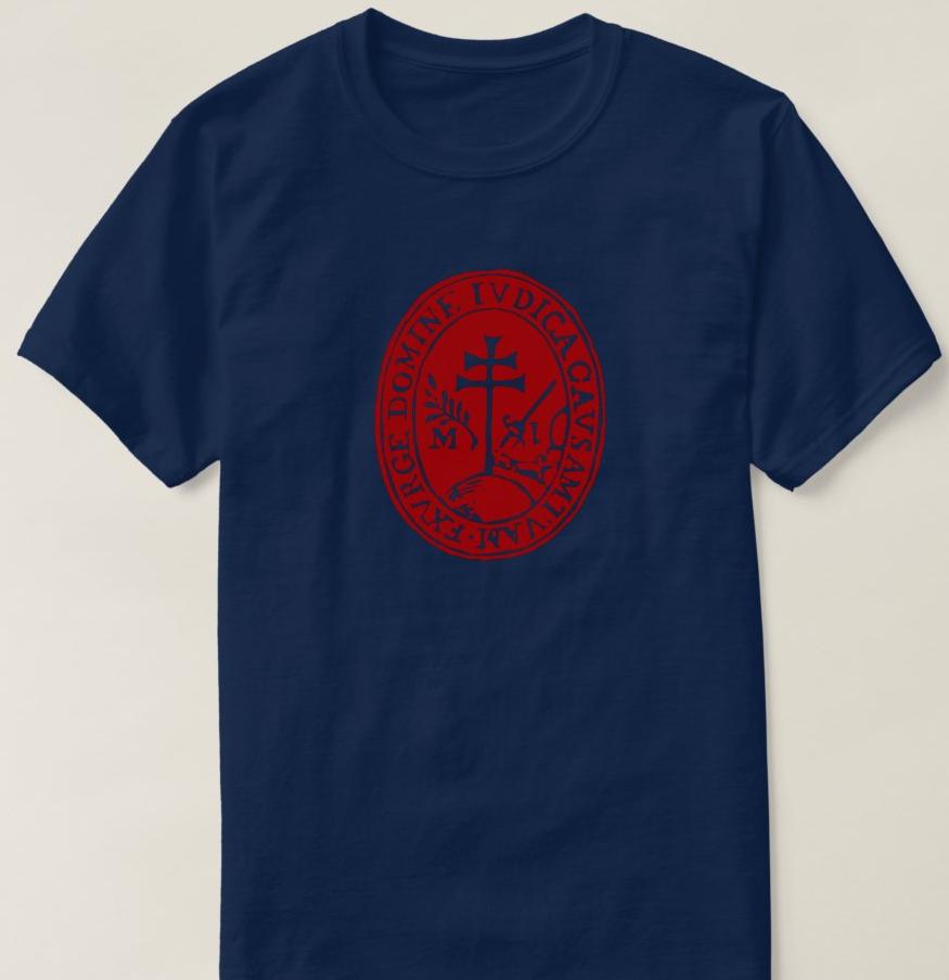 New Spain Holy Office of The Inquisition Dark Red Seal T Shirt Short Sleeve 100 Cotton Casual Tshirts Loose Top Size S3XL