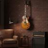Wooden Base Guitar Hanger Detachable Ukuleles Bracket Wall Mount Stand  Electric Bass