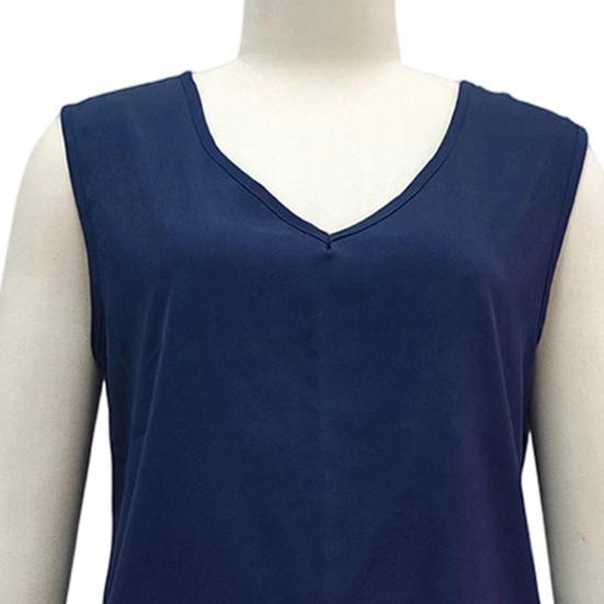 Damskie Zestawy 2-częściowe Plus Size Bez rękawów Dekolt V Top na ramiączkach i Spodnie Cropped w kwiaty Zestaw Letnie Stroje do wypoczynku