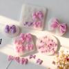 Handmade Aroma Candle Plaster Silicone Mold Bow Tie Epoxy Resin Ornament Mould DIY Butterfly Form Candy Baking Mold