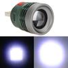Usb Handy 3W Powerful Led Flashlight Max Beam Range Up To 50M Aluminium Alloy Mini Zoomable Pocket Torch Lamp For Camping Hiking