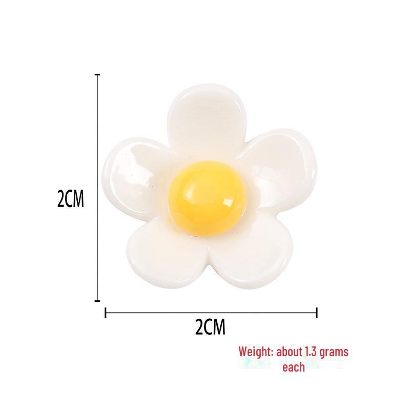 DIY Resin Five-Petal Flower Children's Hair Accessories and Storage Box