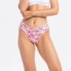 Patterned T-back panties Seamless invisible breathable briefs Low-rise women's knickers Thong underwear