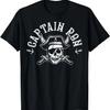 Funny Captain Ron Pirate Gift Design Joke Idea T-Shirt