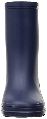 Achilles Lightweight Rain Boots, Made In Japan, Sizes 18cm-24cm, E, for Boys and Girls, Navy, OFR 0520, Size 23.0cm