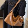 Premium Sense Large Capacity Commuter Bag Women 2025 New Simple Retro Shoulder Tote Bag Casual Versatile Messenger Bag