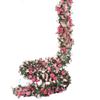 250CM Artificial Rose Flowers for Wedding Home Room Decoration Autumn Garden Outdoor Arch Christmas Rattan DIY Fake Plants Vine