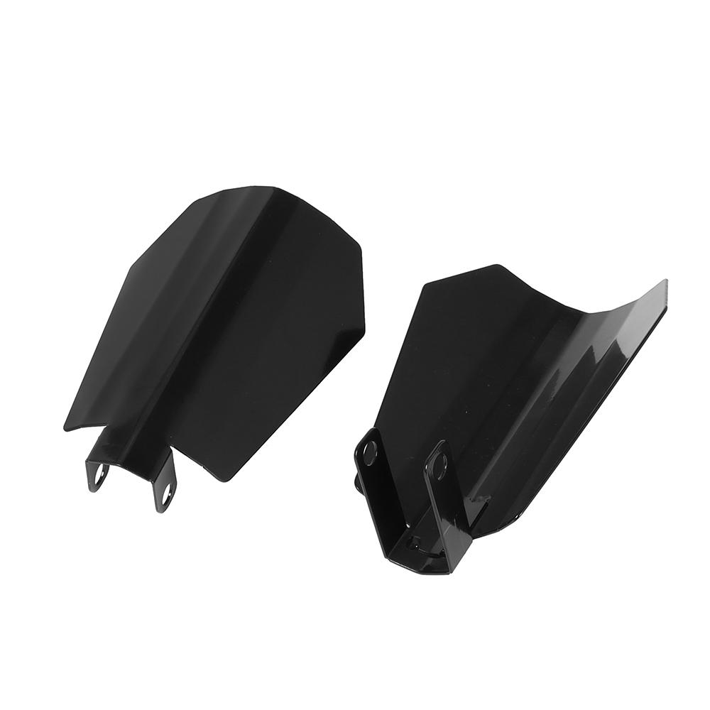 Pair Motorcycle Black Shade Hand Guard Coffin Cut Handguards For Harley Sportster XL Dyna Baggers Wind Falling Protection Cover
