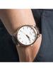 Tissot Elegante Quarzuhr, stilvolle, trendige Herrenuhr mit 30 Metern Wasserdichtigkeit. verfügt über ein 42-mm-weißes Zifferblatt, T063.610.36.037.00