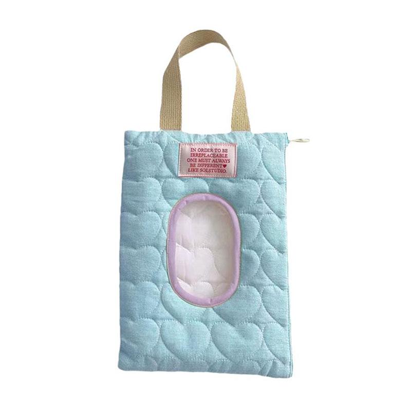 Color Portable Wipes Holder Case Cotton Baby Wet Wipe Pouch Reusable Refillable Cosmetic Pouch Useful Tissue Box