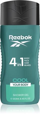 

Reebok Освежающий гель для душа Cool Your Body 4 в 1 TU прозрачный