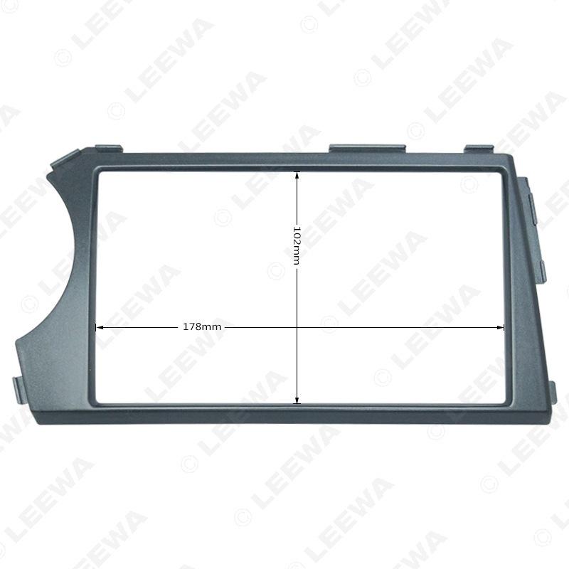 SsangYong Actyon/Kyron Left-Hand Drive Grey Double Din Radio Panel Bezel