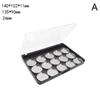 Lidschatten-Palette Leer Magnetische Aufbewahrungsbox für Lidschatten Lidschatten-Schale Behälter Lidschatten-Pfännchen Mehrzweck-Werkzeug