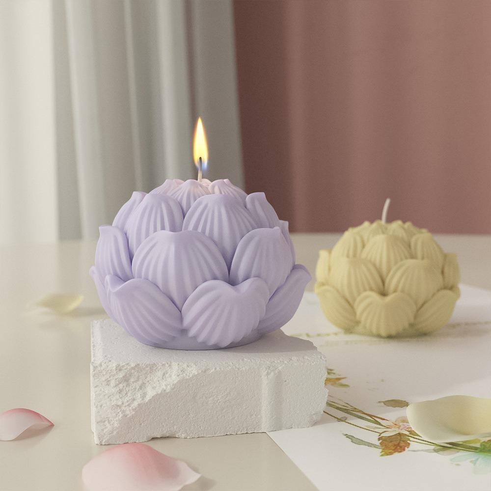 Funny Silicone Candle Mold 3D Floral Mold Durable Epoxy Resin Mold Wedding Decor