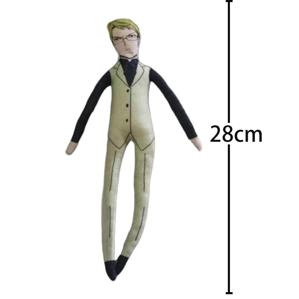 Anime Nakahara Chuuya Dazai Osamu Plush Nakahara Chuuya Plushies Doll Slender Twistable Shape Stuffed Toys Room Decoration Gift