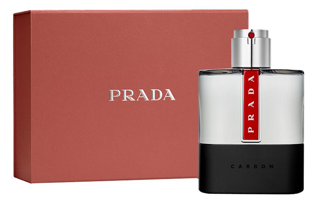 Prada New Year Limited Red Edition Carbon Black Box Men's Perfumes Woody Fougere Eau De Toilette 50ml