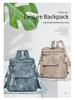Women's 2024 Lightweight Cross-Border Backpack: Spacious, Casual Travel & Single Shoulder Bag for Outings