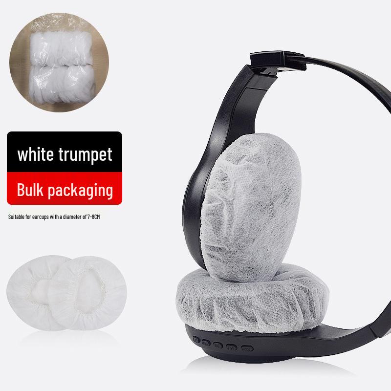 Disposable Dustproof Earphone Covers for Gaming (PUBG, LOL) - Non-Woven, Sweatproof Protection