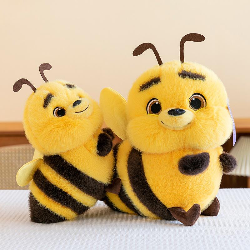 Big Eyed Bee Doll Original Genuine Plush Toy Soothing Sleeping Doll