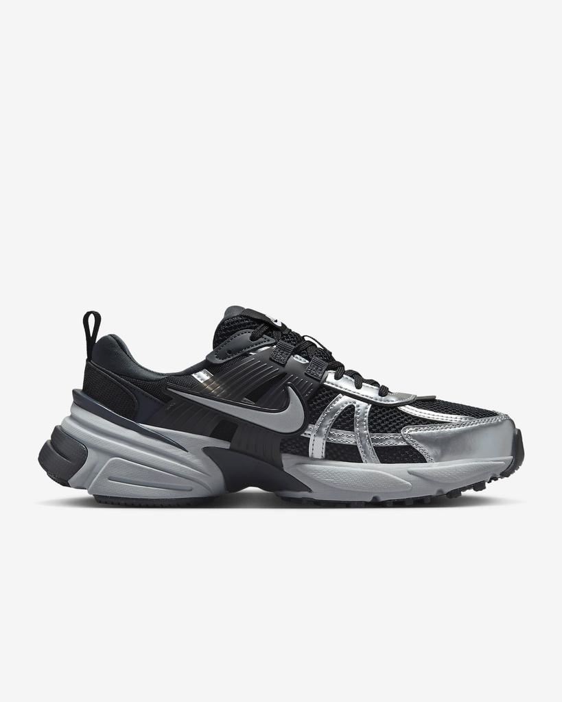 FD0736-005 Nike V2K Run Black Anthracite Dark Smoke Grey Silver (Women's)