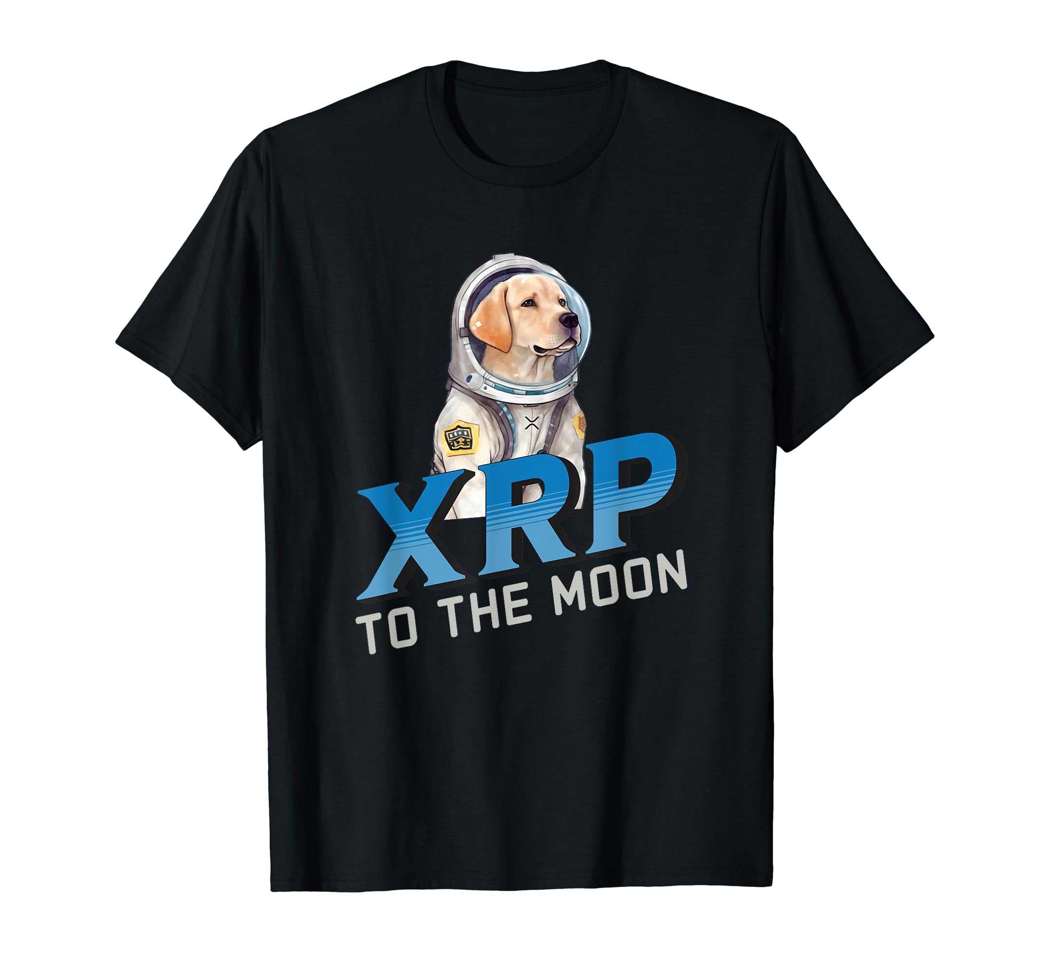 

XRP to the Moon Crypto Merchandise Dog T-shirt