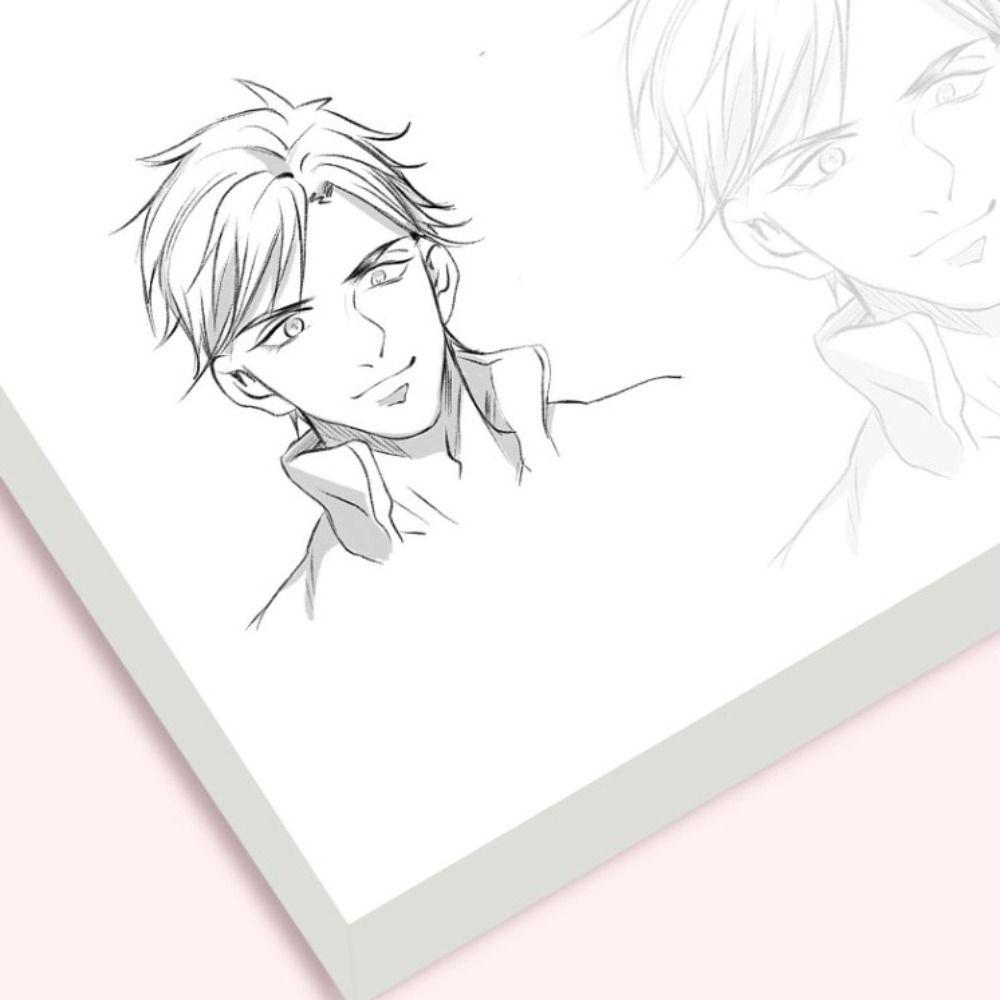 Anfänger Anime Skizzen Tutorial Buch Mädchen Junge Comics Handgezeichnetes Buch Linienentwurf Pausbuch Künstler