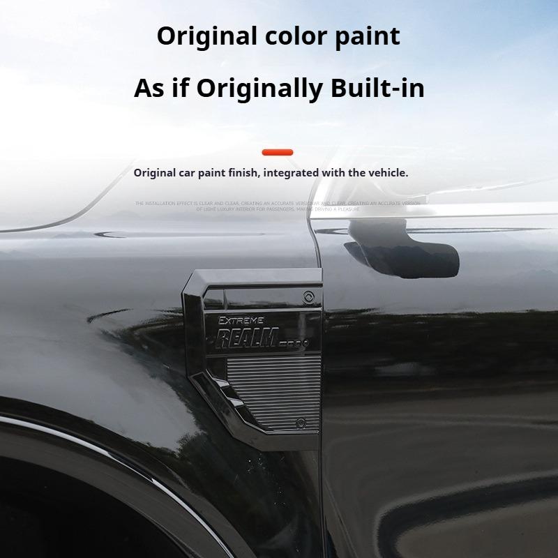 For GWM Tank 500 Hi4-T Car Leaf Board Decorative Sticker Scratch-resistant Styling Leaf Plate Cover Car Decoration Accessories