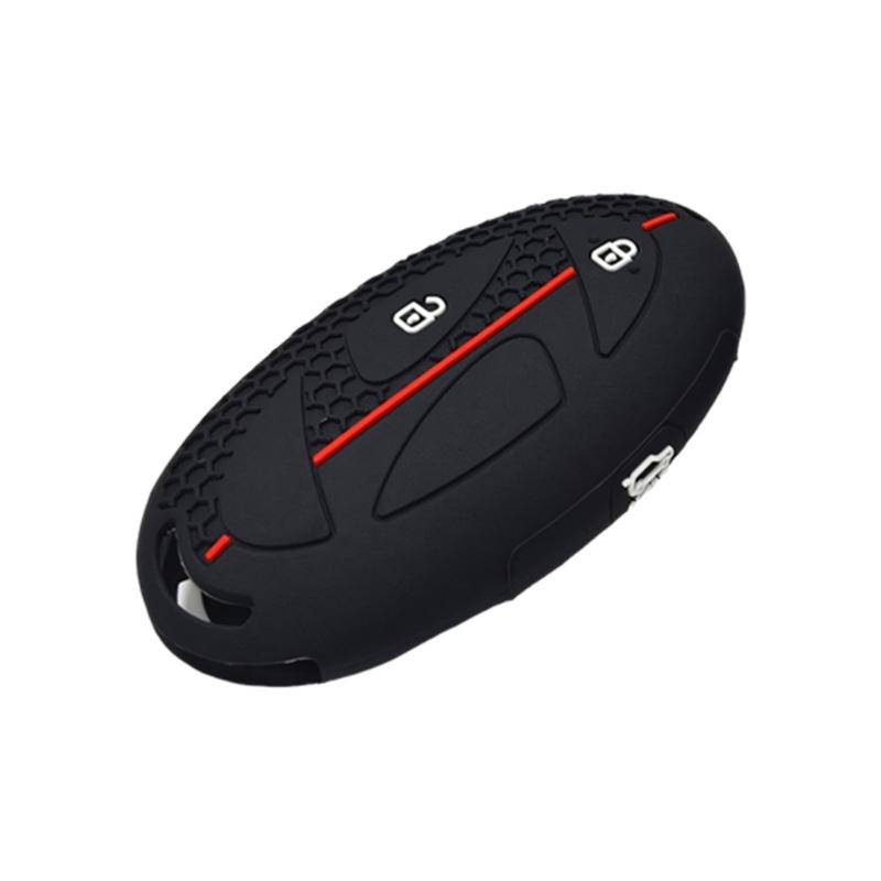 Universal Soft Silicone Key Sleeve Protector Case For Dedicated Keys Shockproof And Anti Scratch Design чёрный