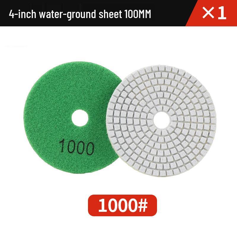 3/4 inch Wet Stone Polishing Pad for Marble, Granite, Quartz - Angle Grinder Compatible (100mm)