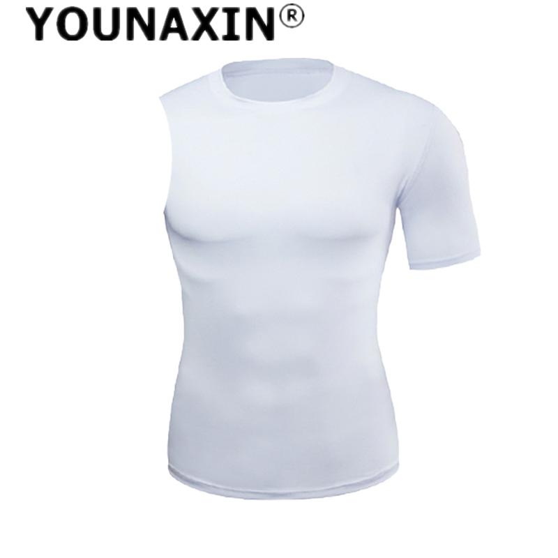 

Мужские футболки с коротким рукавом на одну руку, базовый слой, баскетбол, спорт, фитнес, бег, спортивная одежда для активного отдыха, SML XL 2XL 3XL M белый
