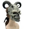 Halloweenové masky Démoni s rohy Maska ďábla Maska hororových monster Párty Cosplay maska pro maškarní plesy Dekorace strašidelného domu