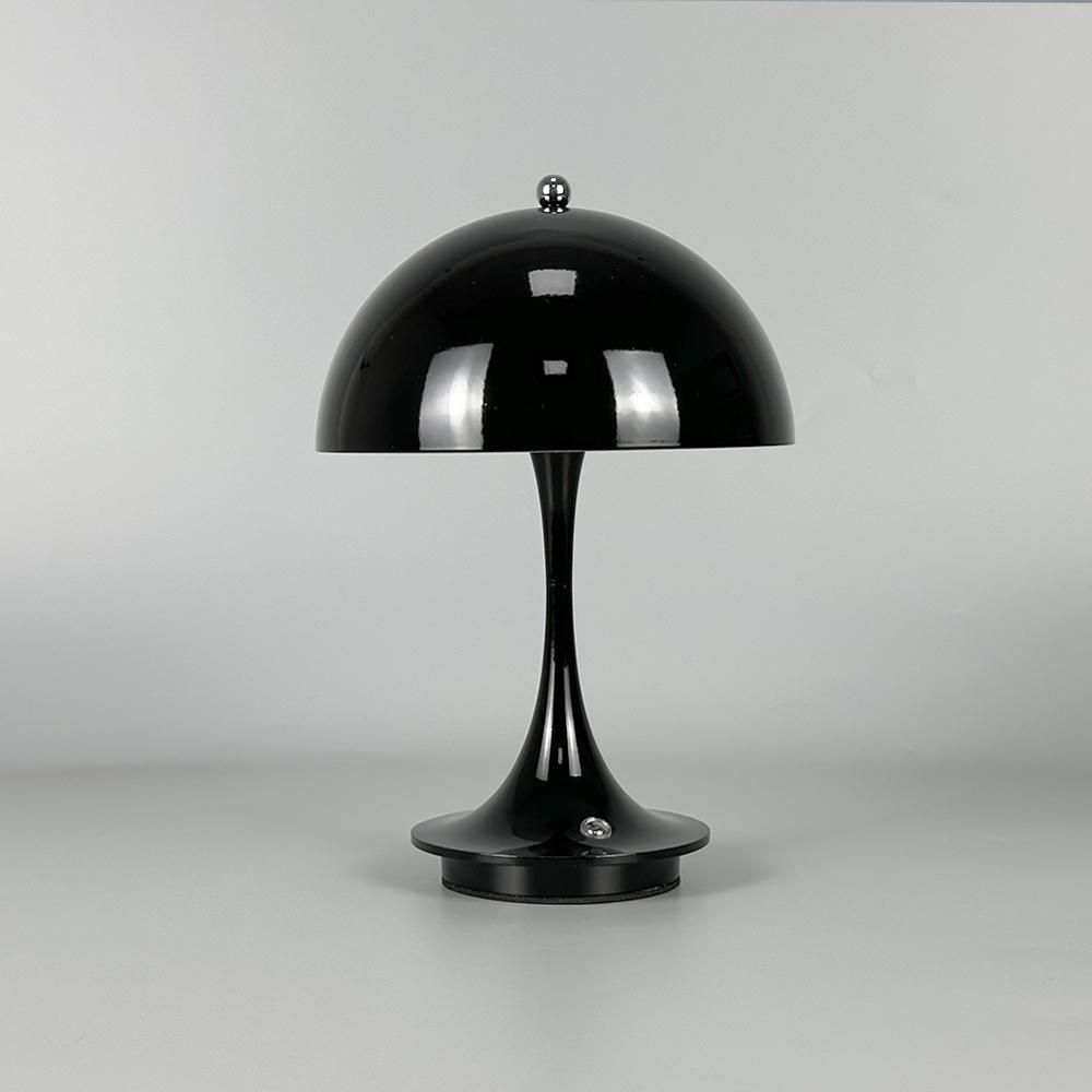 LED Mushroom Small Table Lamp Portable USB Charging Dimmable Flower Bud Lamp Bedroom Bedside Lamp