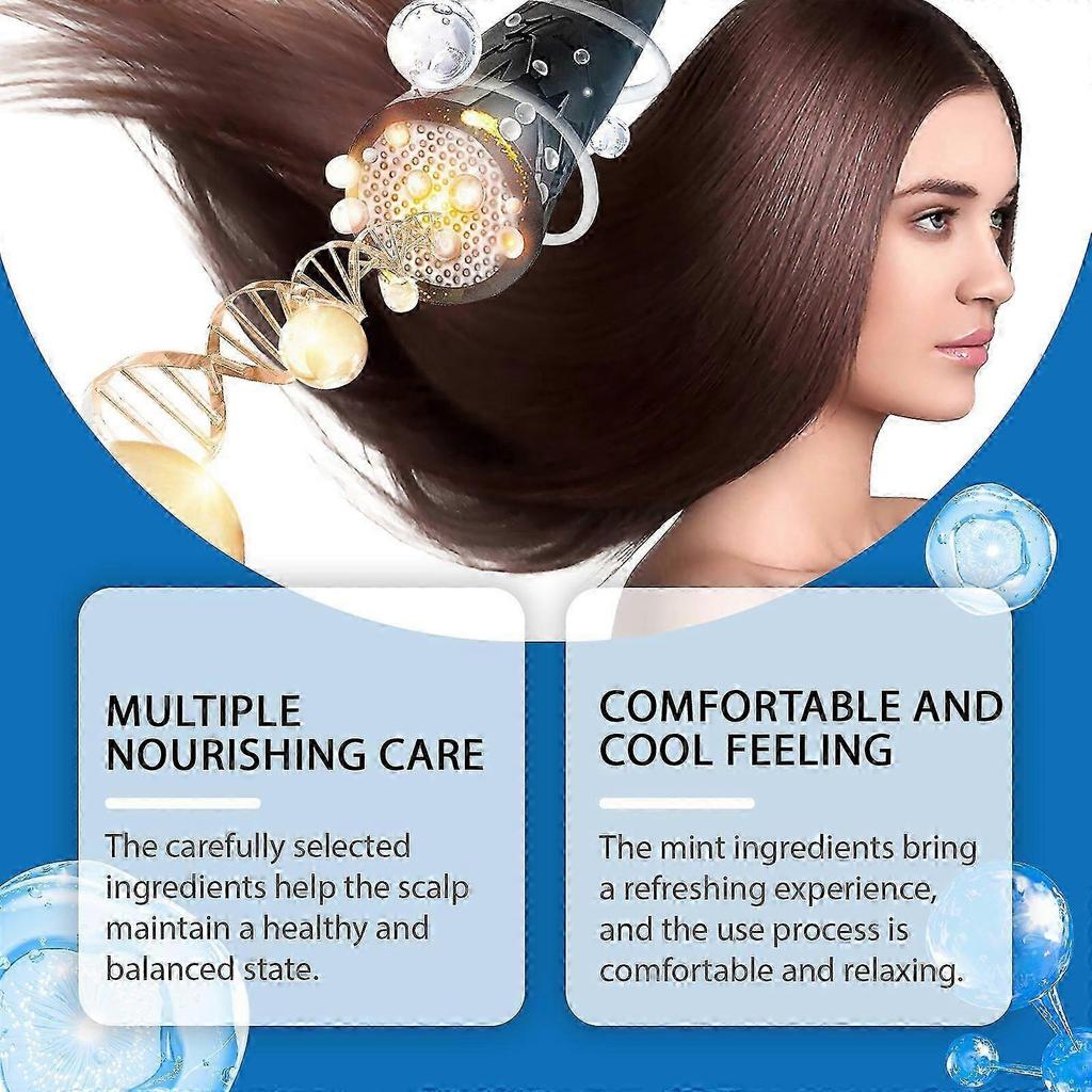 Revitalizing Essential Oil Scalp Nourishing Ball Deep Repair, Moisturizes & Softens Dry Hair & Scalp, Travel-Friendly 10ml for Relaxing Hair Care & H