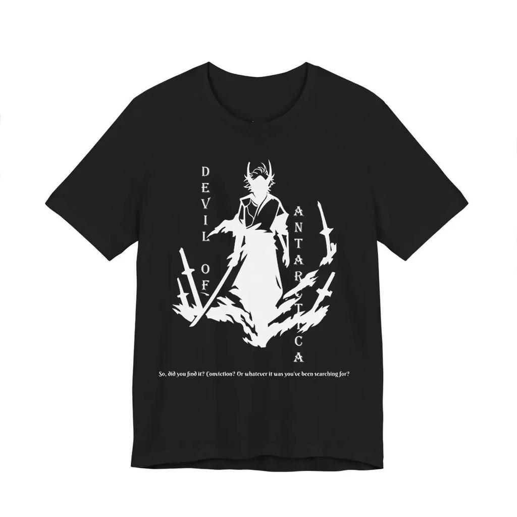 Shadow Slave Devil of Antarctica Printed 2026 Summer New Tshirt 100Cotton Mens Womens Popular Oversized Casual Y2k Tshirt