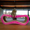 Leon cat scratching post | pink | 78x28x24 cm | MruuPruu
