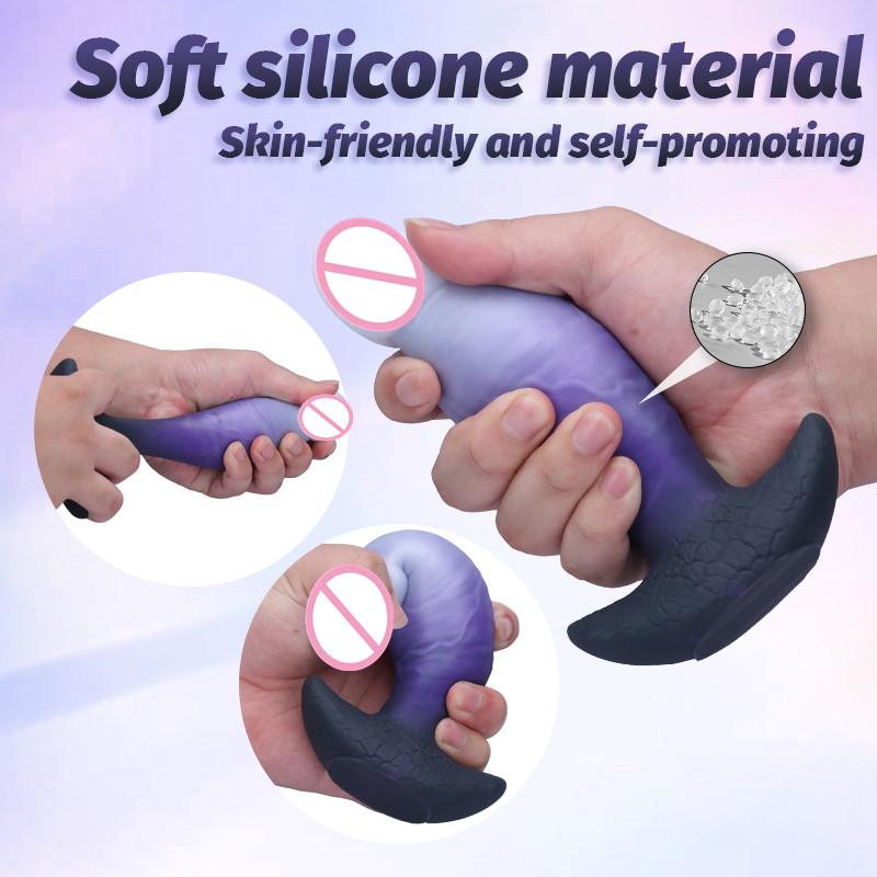 New Big Dildo Penis Prostate Massager Silicone Realistic G-spot Clitoris Stimulator Sexy Adult Anal Masturbator Oversized Strap-on Dildos Sex Toys 18+