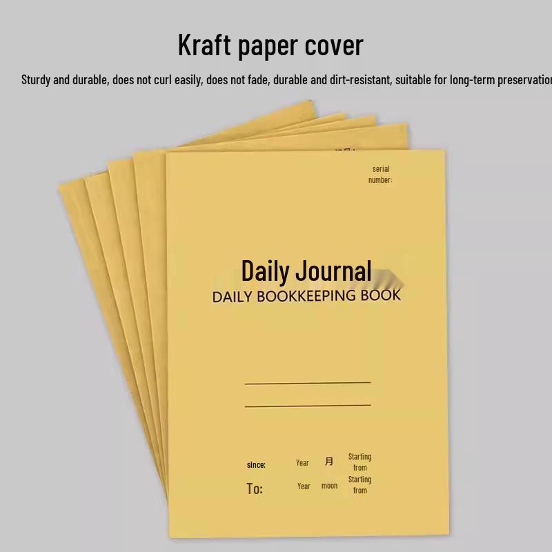 Daily Account & Income Record: Monthly Planner & Ledger