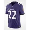 Maillot de Football NFL Baltimore Ravens Derek Henry 22 Troisième Génération Style Authentique Vêtement pour Fan