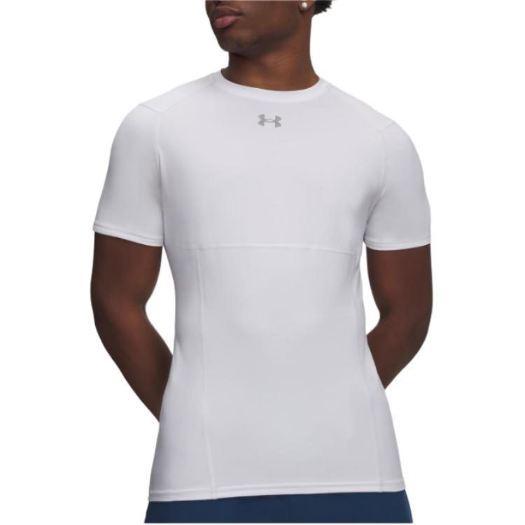 Under Armour T Shirts Men's White Crew Neck 6015379-100