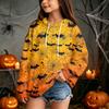 Kids' Casual Halloween Print Pullover Hoodie Sweatshirt for Everyday Wear