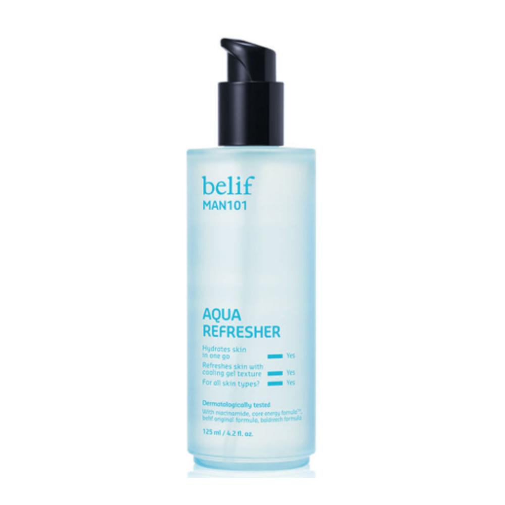 belif Menology 101 Освежающая аква-эссенция для мужчин 125 мл - Мгновенное охлаждение и 24-часовое увлажнение, всё в одном