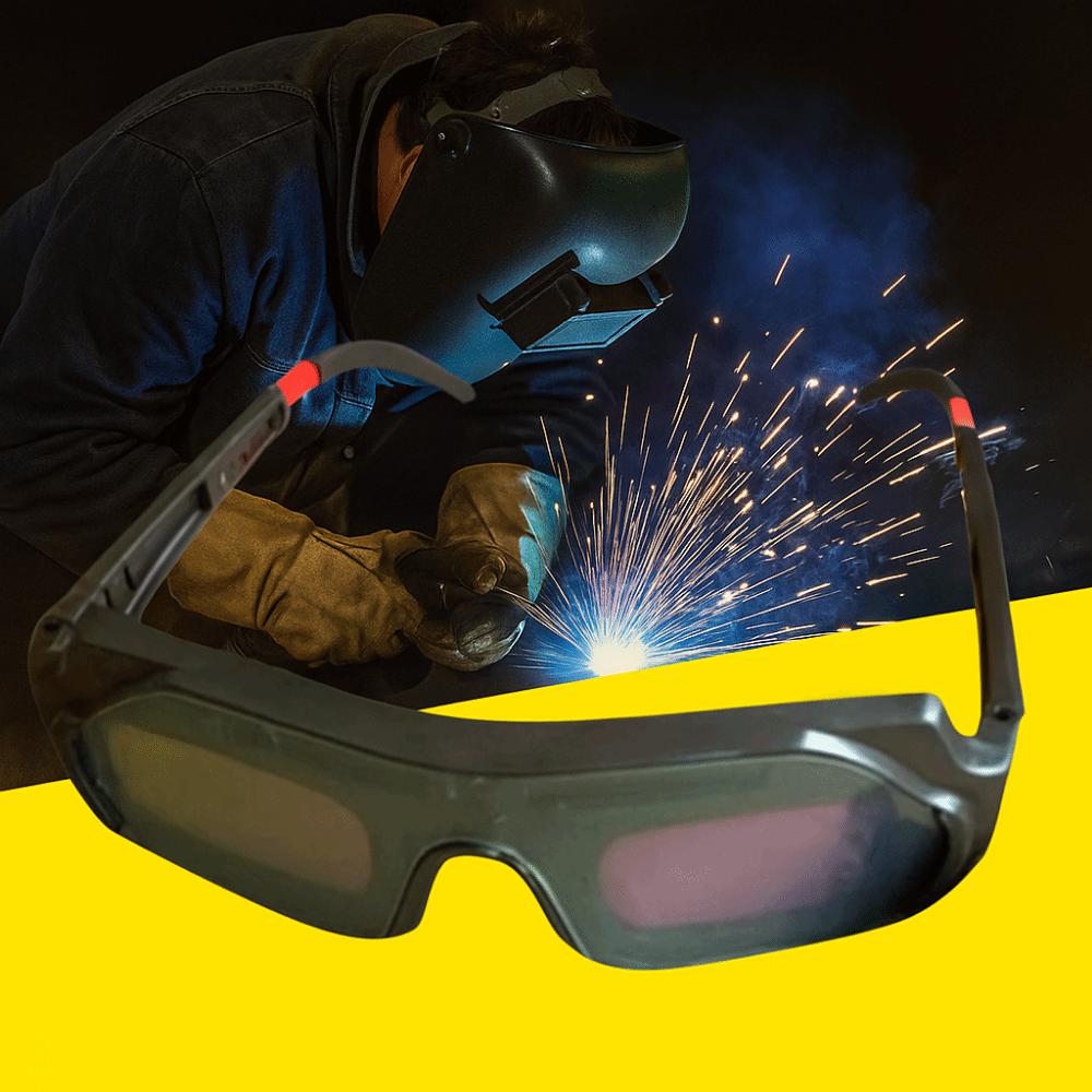 Anti-glare Automatic Dimming Welding Glasses Solar Powered Welder Glasses  Electric Welding