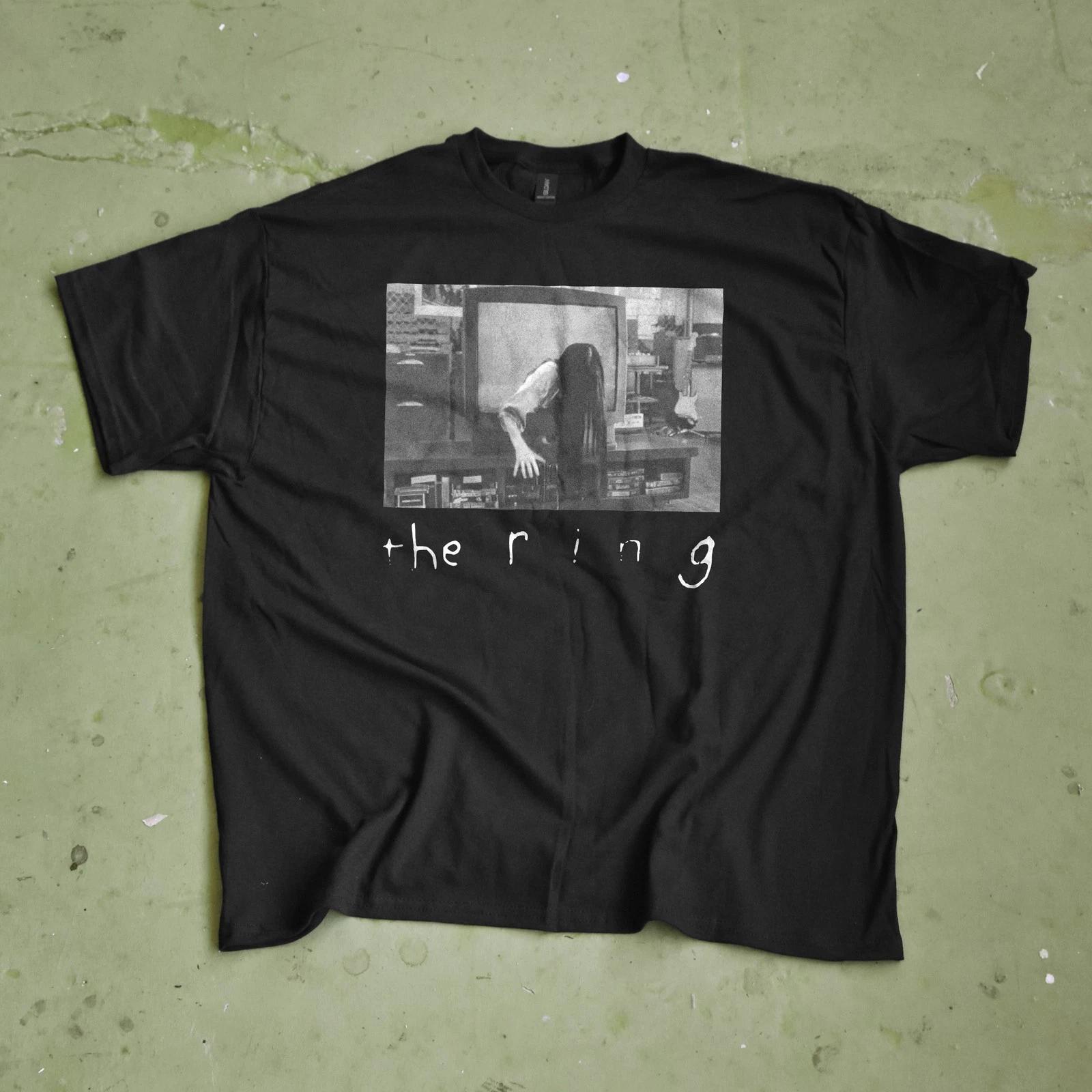 The Ring T-Shirt - Japanese Horror Movie Tee, Scary Film Cult Shirt, J-Horror M
