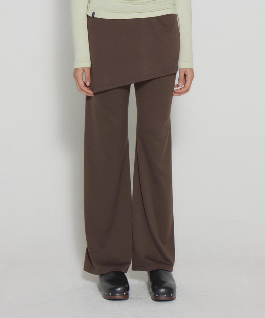 DEARSTALKER [6Th Reorder] D. Basic Boots Cut Skirt Pants - 3 Colors