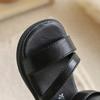 Girls Open Toe High Ankle Sandals Roman Style Princess Shoes Kids Ages 4-12 Rubber Sole Side Zip